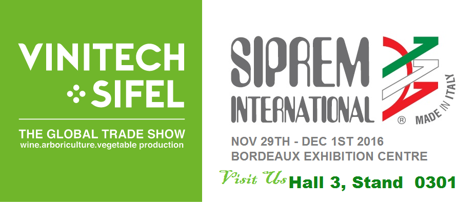 VINITECH SIFEL BORDEAUX NOV 29TH – DEC 1ST 2016